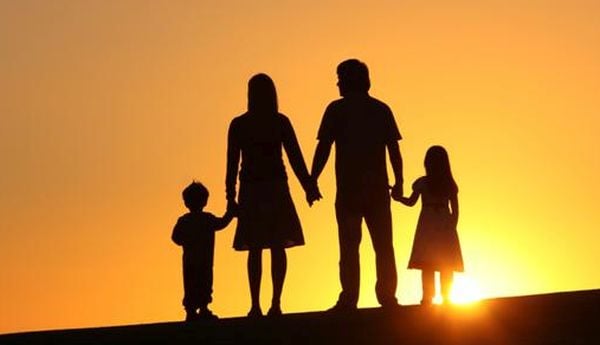 family_sunset