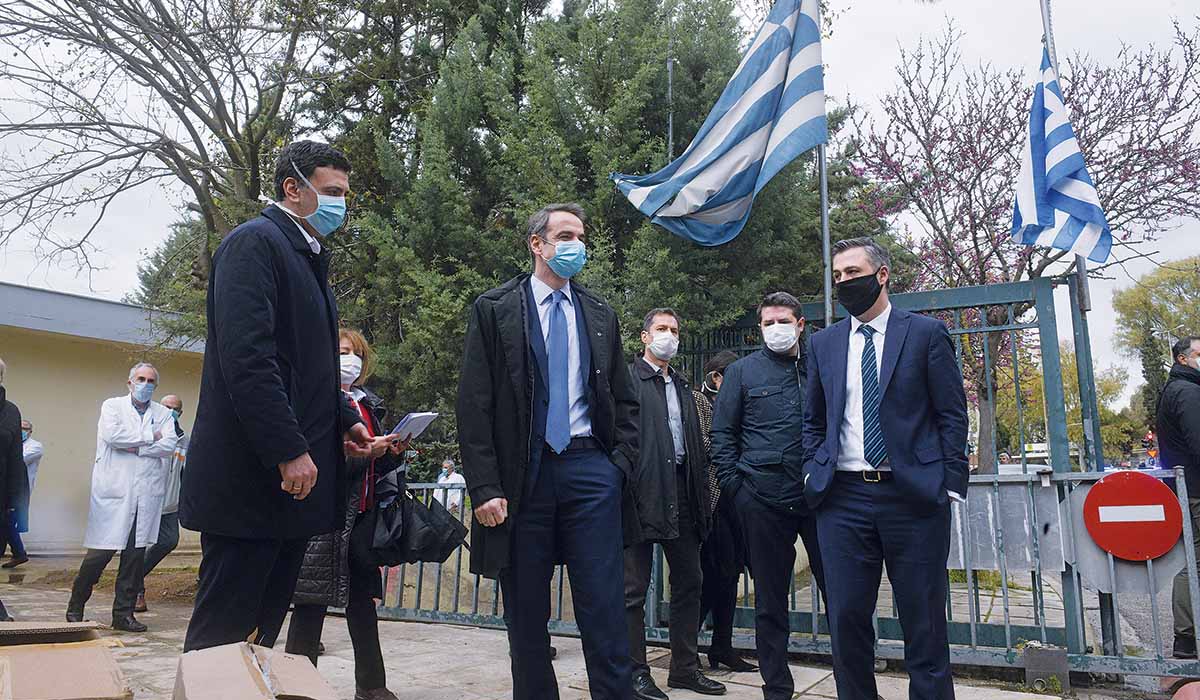 Στο «Σωτηρία» ο Κυριάκος Μητσοτάκης: «Ευχαριστώ όλους εσάς τους ήρωες που σώζετε ζωές»