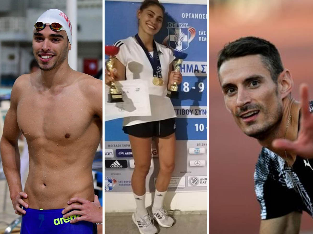 «Χρυσοί» οι ΟΠΑΠ Champions Χρήστου, Τριβυζάς και Δόση – Σημαντικές διακρίσεις στα Πανελλήνια Πρωταθλήματα Στίβου και Κολύμβησης