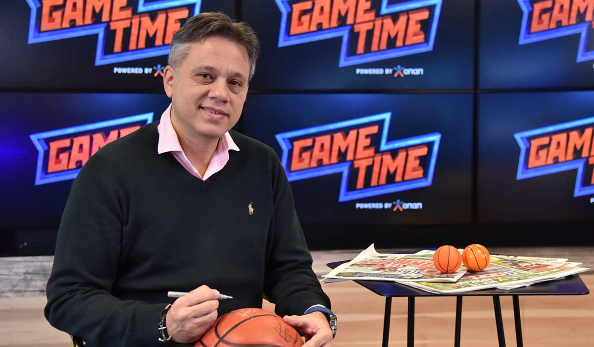 Ο κόουτς Δικαιουλάκος στο ΟΠΑΠ Game Time Μπάσκετ (video)