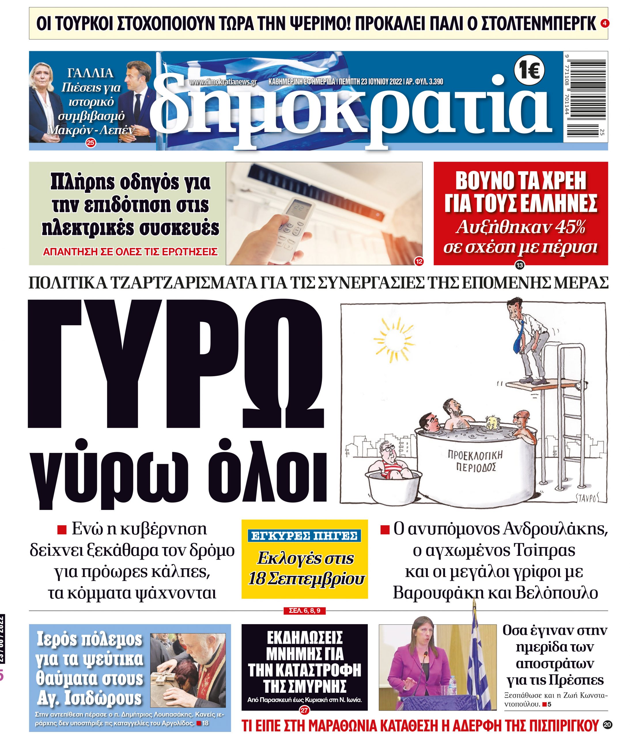 Πέμπτη 23.06.2022
