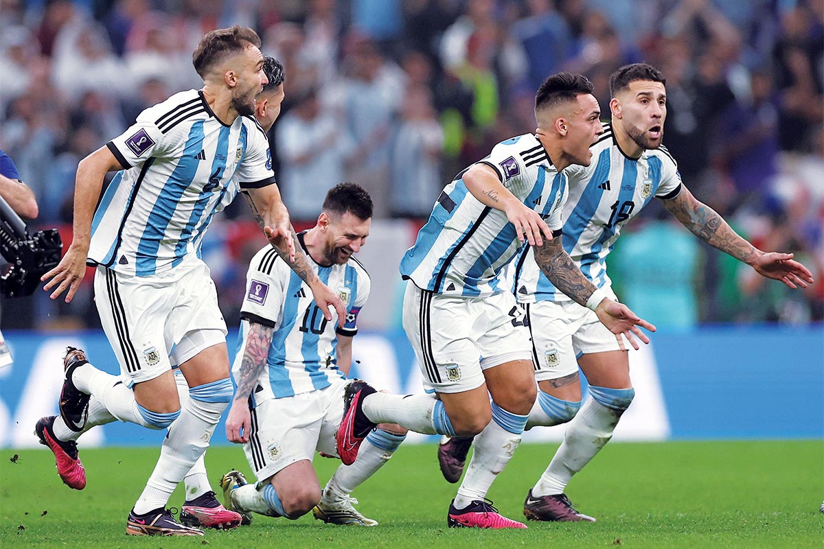 Η Αργεντινή προηγήθηκε δύο φορές, ισοφαρίστηκε και πήρε τη νίκη στα πέναλτι