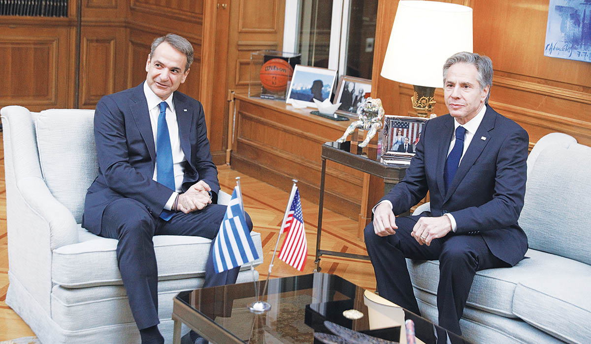 Μπλίνκεν: Πυλώνας σταθερότητας η Ελλάδα