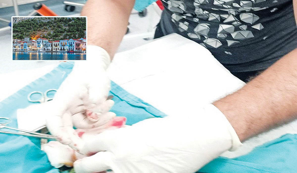Στο Καστελόριζο αν χτυπήσεις, πας Τουρκία