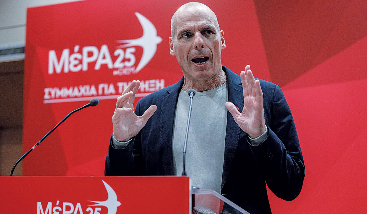 Ο αρχηγός του ΜέΡΑ25 με ρητορική του 2015 επενδύει στην αστάθεια!