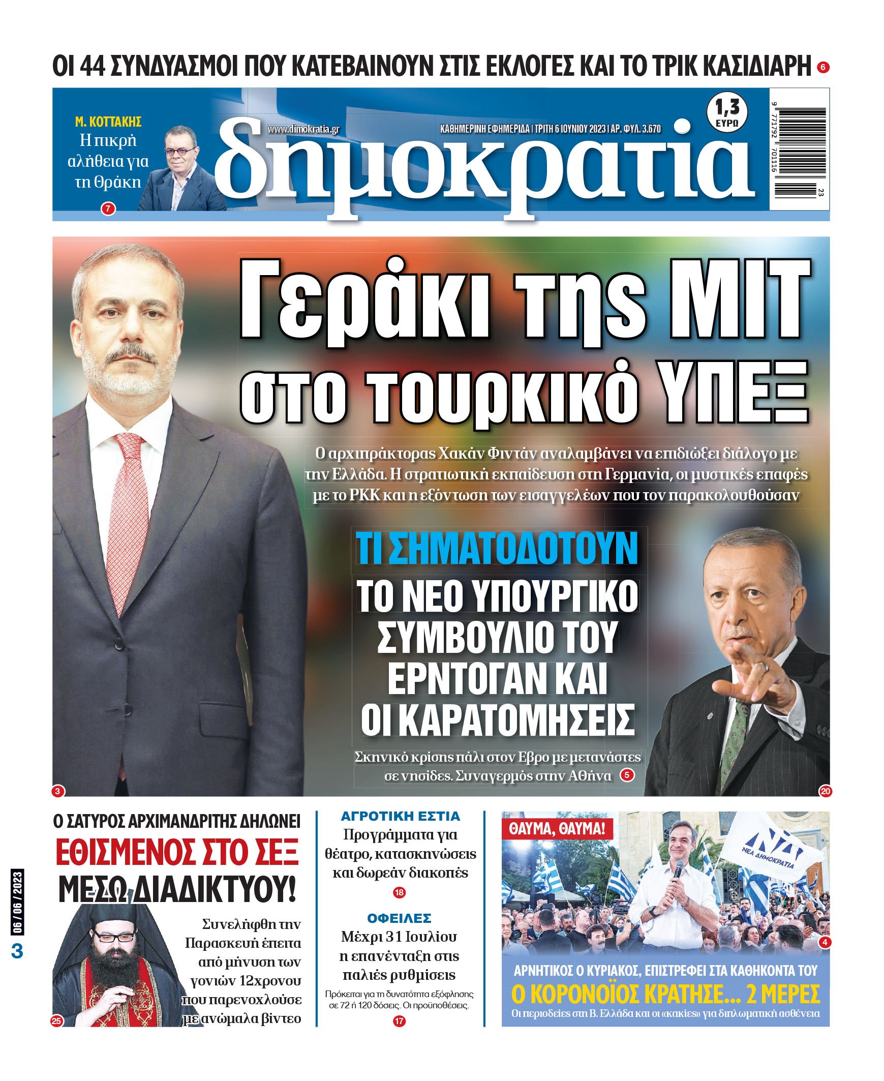 Tρίτη 06.06.2023