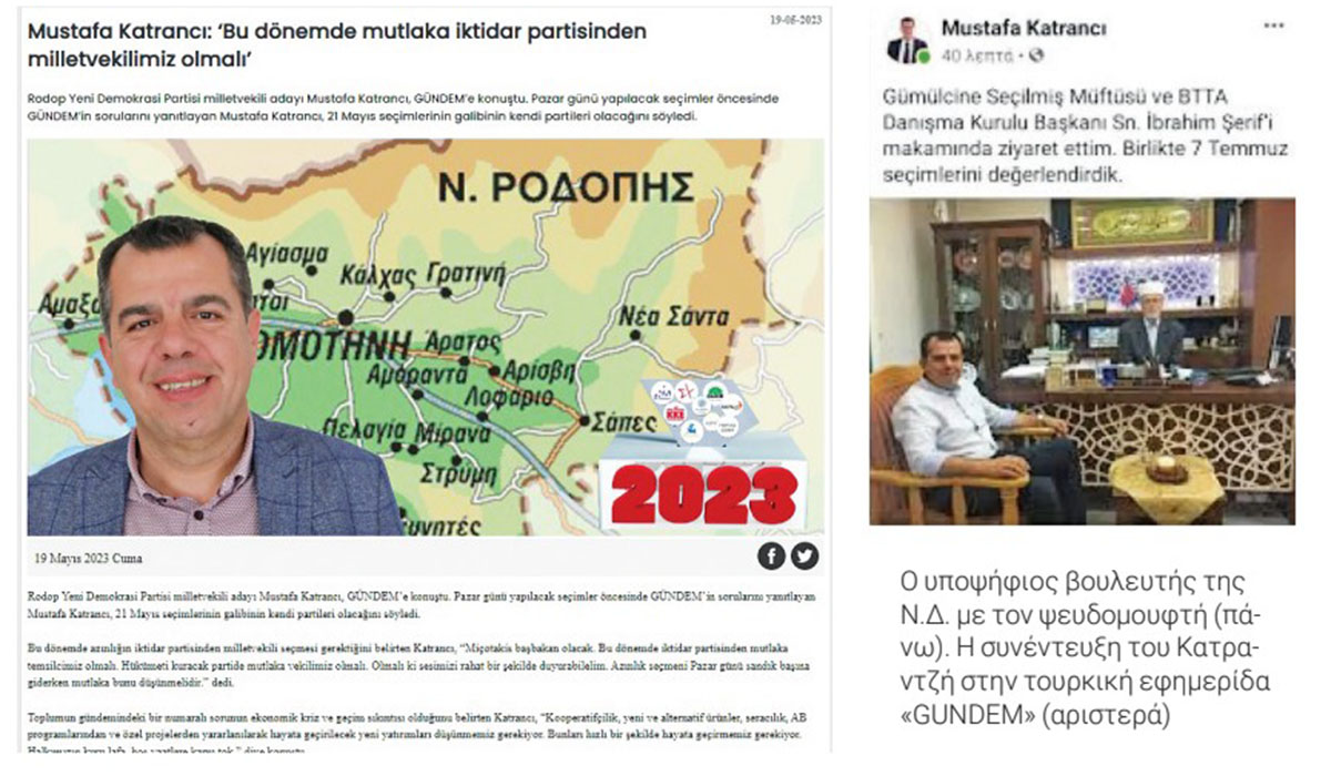 Ο Κατραντζή και οι Δυτικοθρακιώτες