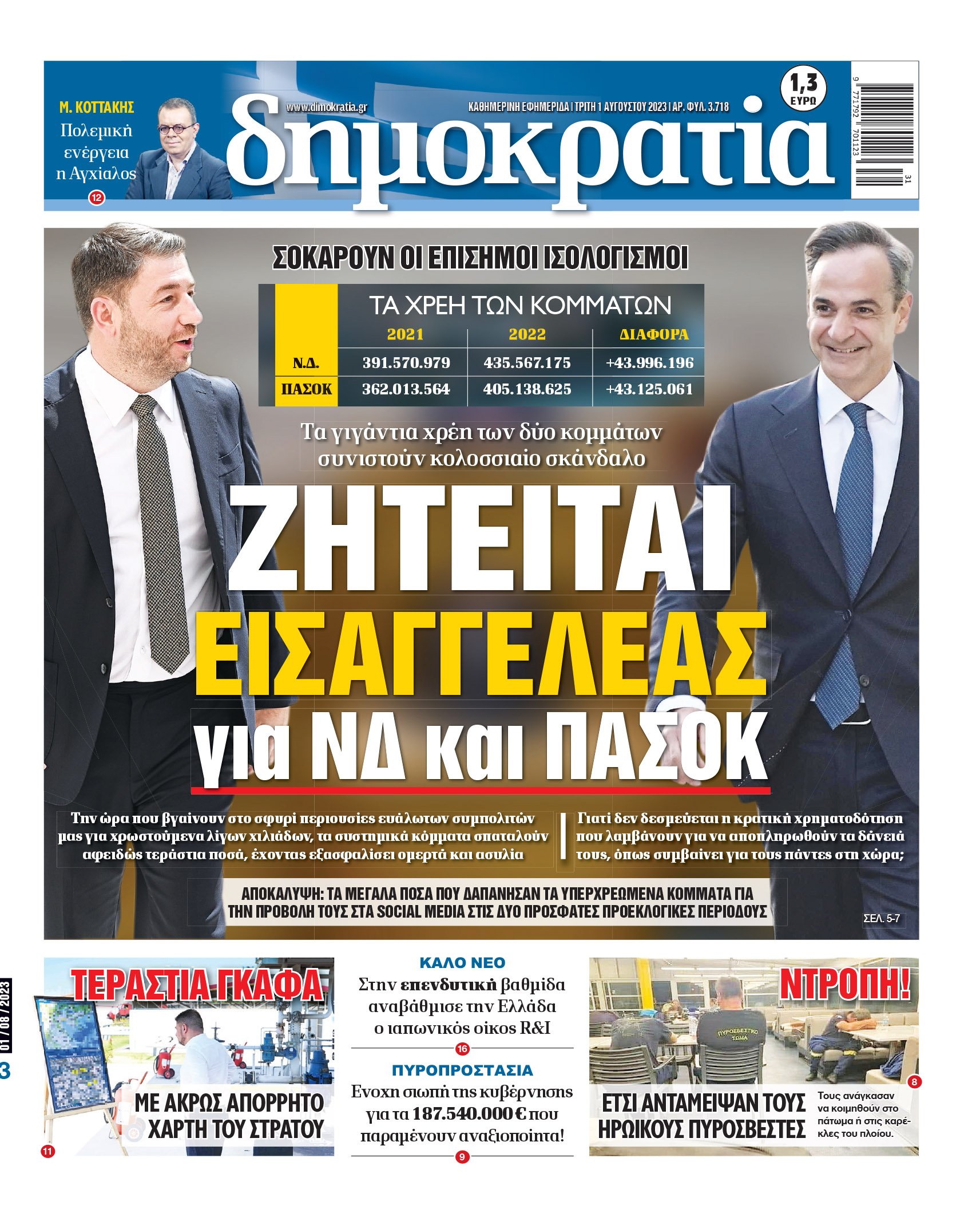 Τρίτη 01.08.2023