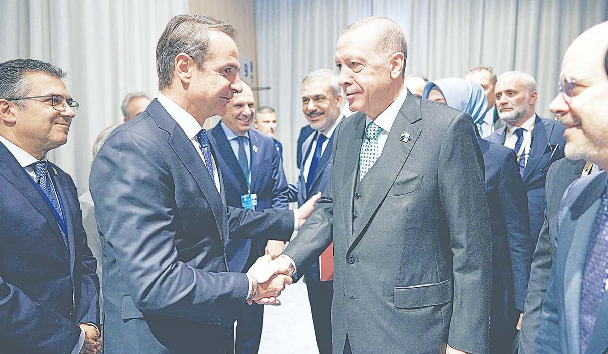 Ερντογάν «καρφώνει» Κυριάκο για τον αφοπλισμό των νησιών