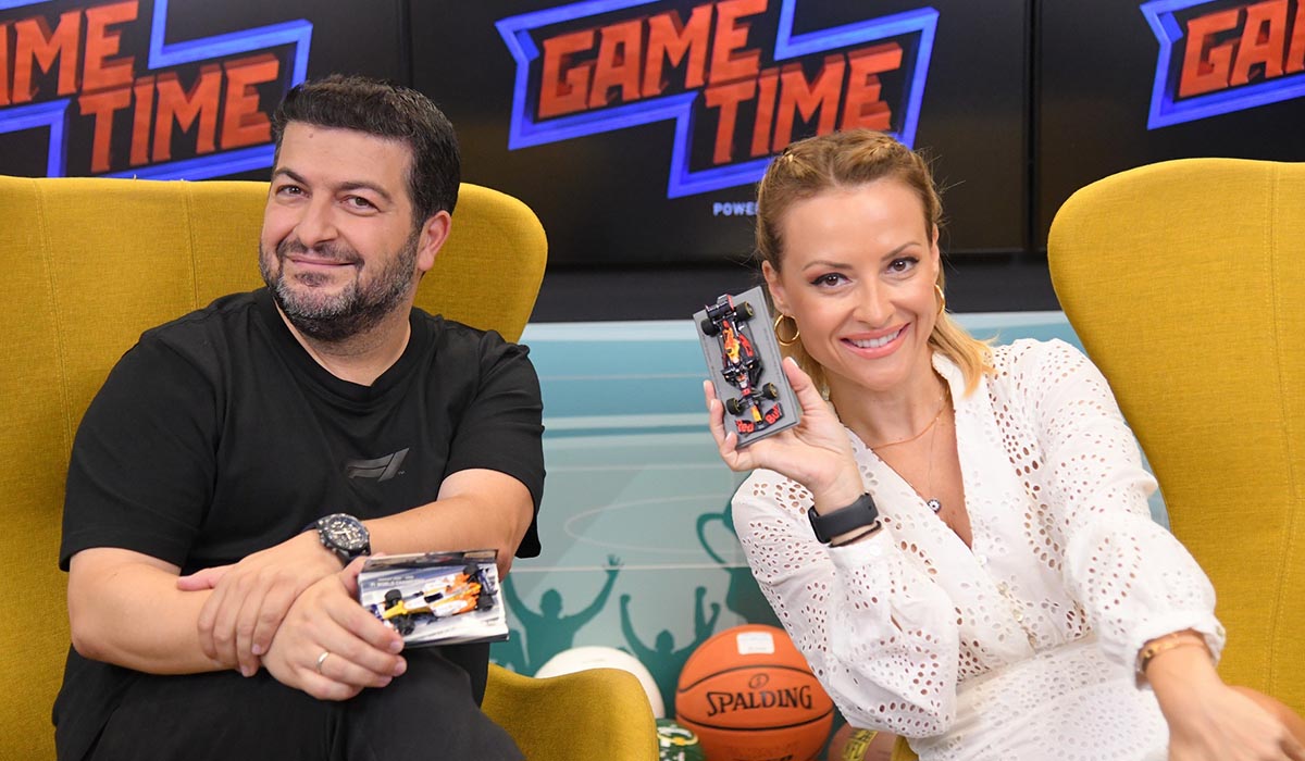 Στο ρυθμό της Formula 1 το ΟΠΑΠ Game Time με τον Πάνο Σεϊτανίδη