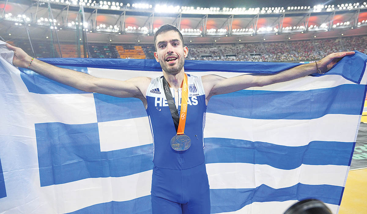 Ο Μίλτος πέταξε στα 8,52 μ. και στη συλλογή του έχει πλέον και το χρυσό του Παγκοσμίου Πρωταθλήματος