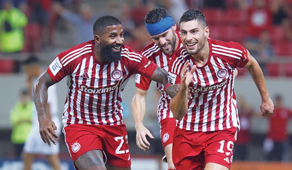 Ο Ολυμπιακός νίκησε άνετα τον Ατρόμητο 4-0 στο Καραϊσκάκη