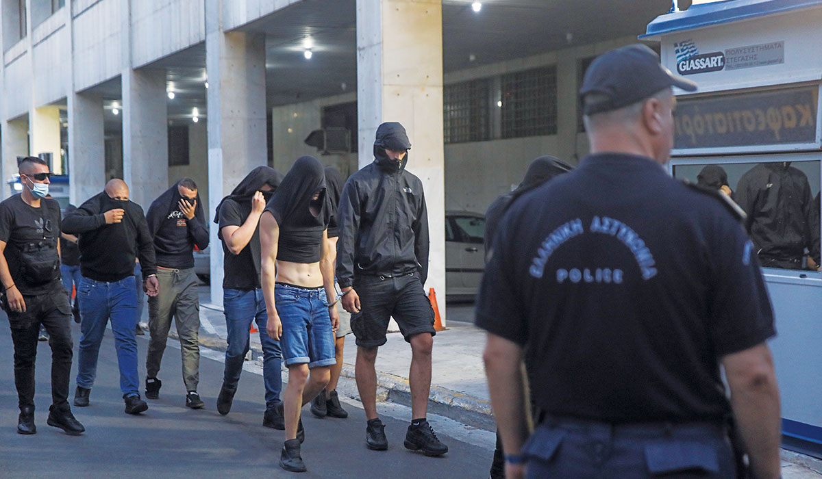 Στον εισαγγελέα οδηγούνται σήμερα οι 94 συλληφθέντες