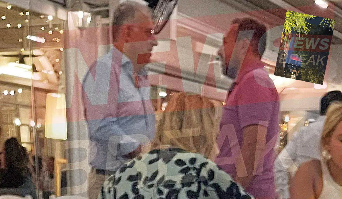 Δείπνο με θέα τη φωτιά για τον Θεοδωρικάκο