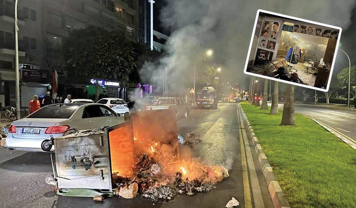 Χάος στην Κύπρο: Νύχτα ταραχών στη Λεμεσό σε πορεία κατά των μεταναστών