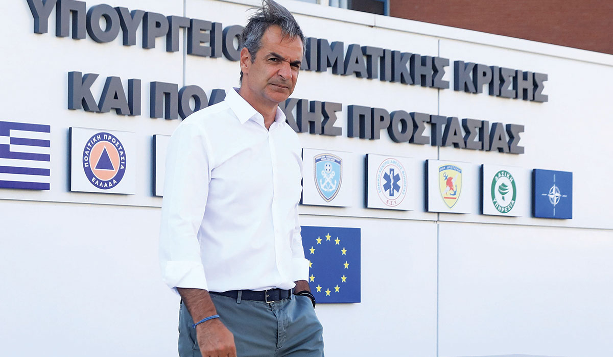 Κυριάκος Μητσοτάκης: Κυβέρνηση υπό διάλυση, χώρα υπό παράλυση