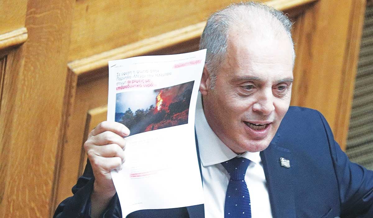 Σφοδρά πυρά Βελόπουλου στον πρωθυπουργό: «Είσαι ψεύτης και ψεκασμένος»