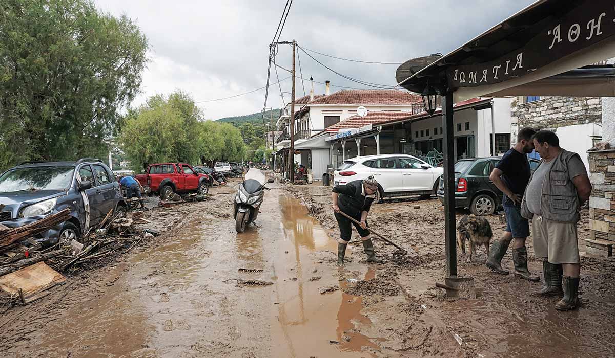 Βομβαρδισμένο τοπίο το Πήλιο, δεν υπάρχουν πλέον υποδομές