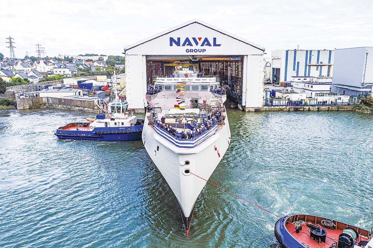 Στη θάλασσα η πρώτη φρεγάτα Belharra!