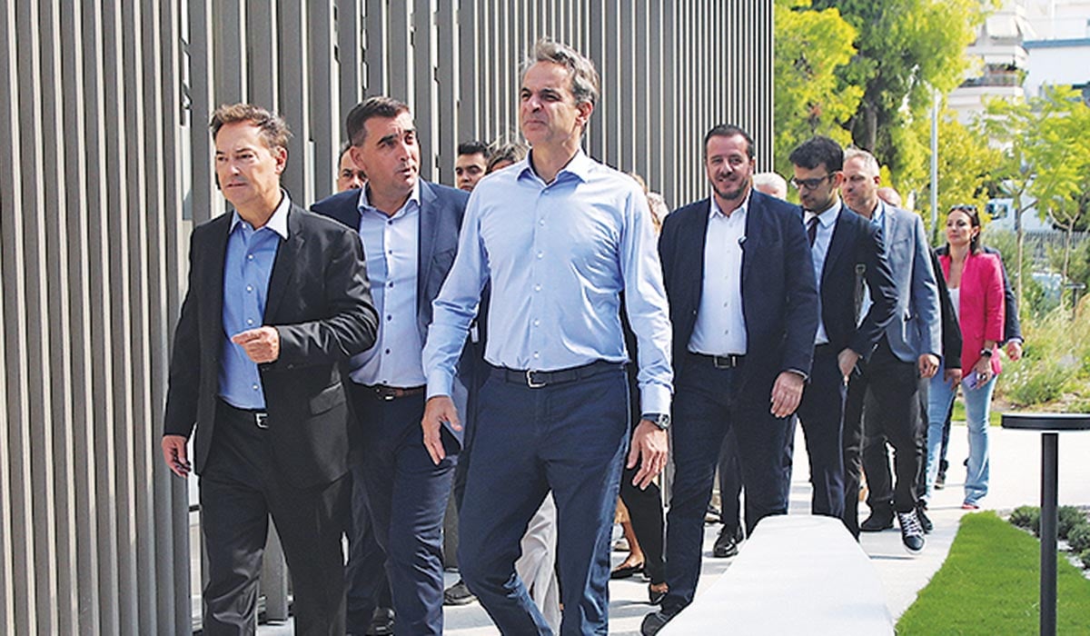 Σόου Κυριάκου στη νέα στέγη ΑμεΑ στο Ελληνικό