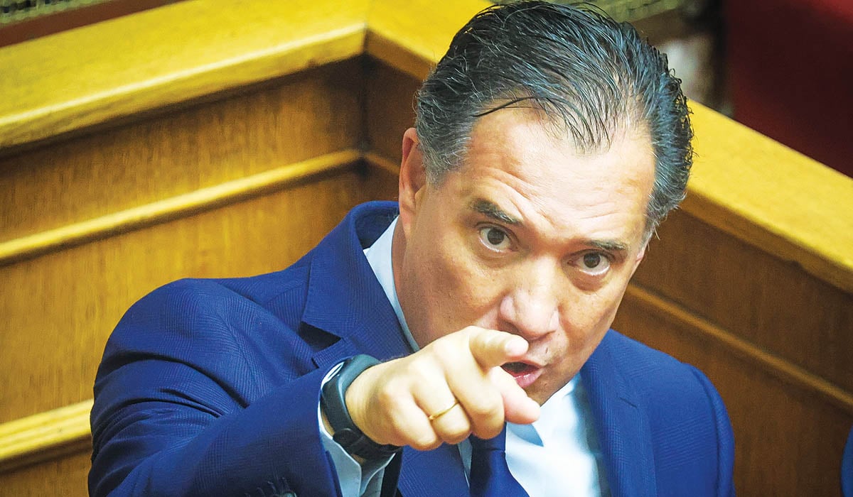 Αδωνις Γεωργιάδης: Η αποκτήνωση ως γραμμή άμυνας της κυβέρνησης