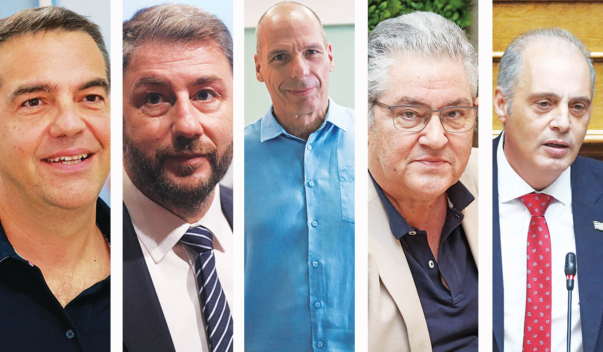 Τι δήλωσαν για το 2021 Τσίπρας, Ανδρουλάκης, Κουτσούμπας, Βελόπουλος και Βαρουφάκης