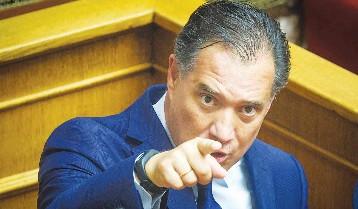 Αδωνις Γεωργιάδης: Μοναδική του ιδεολογία να μείνει στην καρέκλα