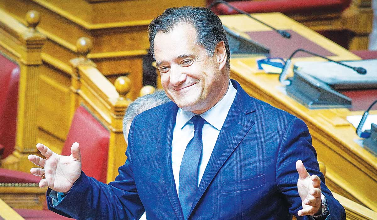Ρεσιτάλ θράσους από τον Άδωνι Γεωργιάδη