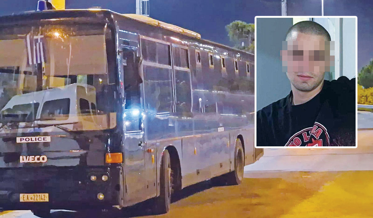 18χρονος ομολόγησε ότι αυτός έριξε τη φωτοβολίδα!