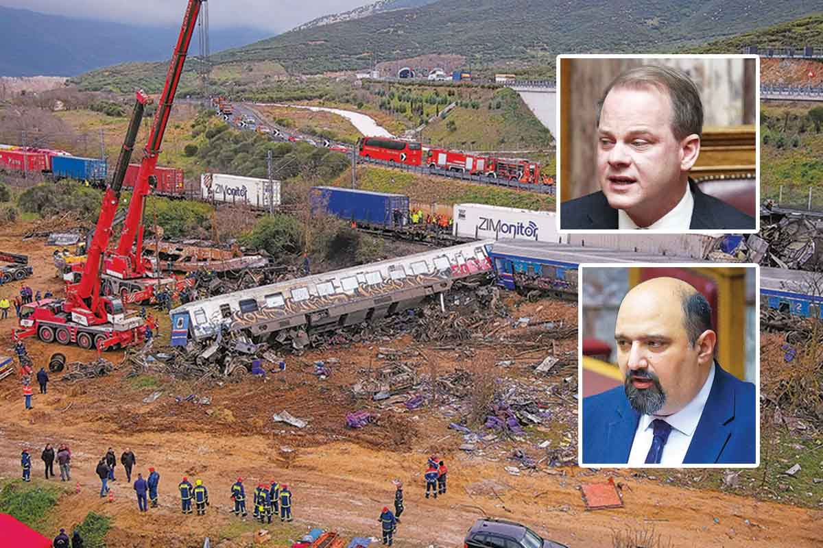 Μαξίμου: Με την πλάτη στον τοίχο για το έγκλημα των Τεμπών