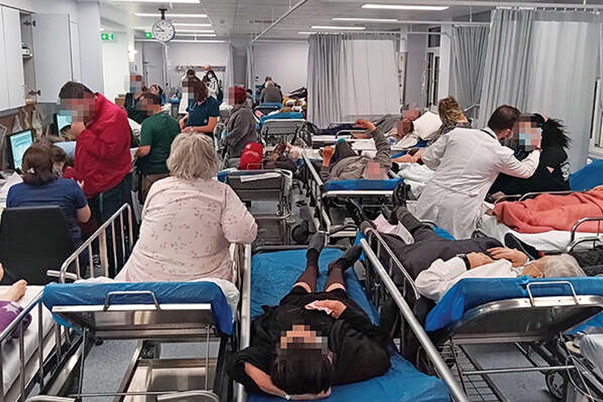 «Γεννηματάς»: Εικόνες ντροπής και διάλυσης!