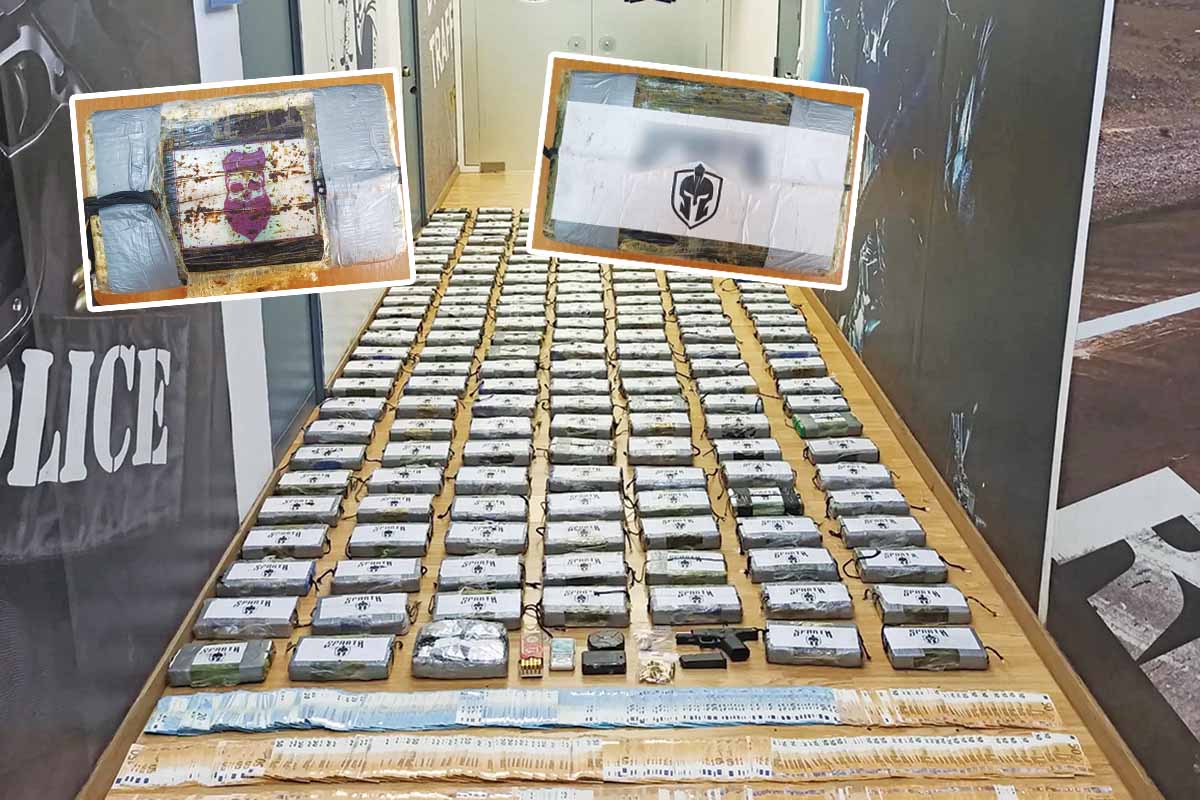 Χρυσή «ψαριά»! 210 κιλά κόκα σε φορτίο με γαρίδες