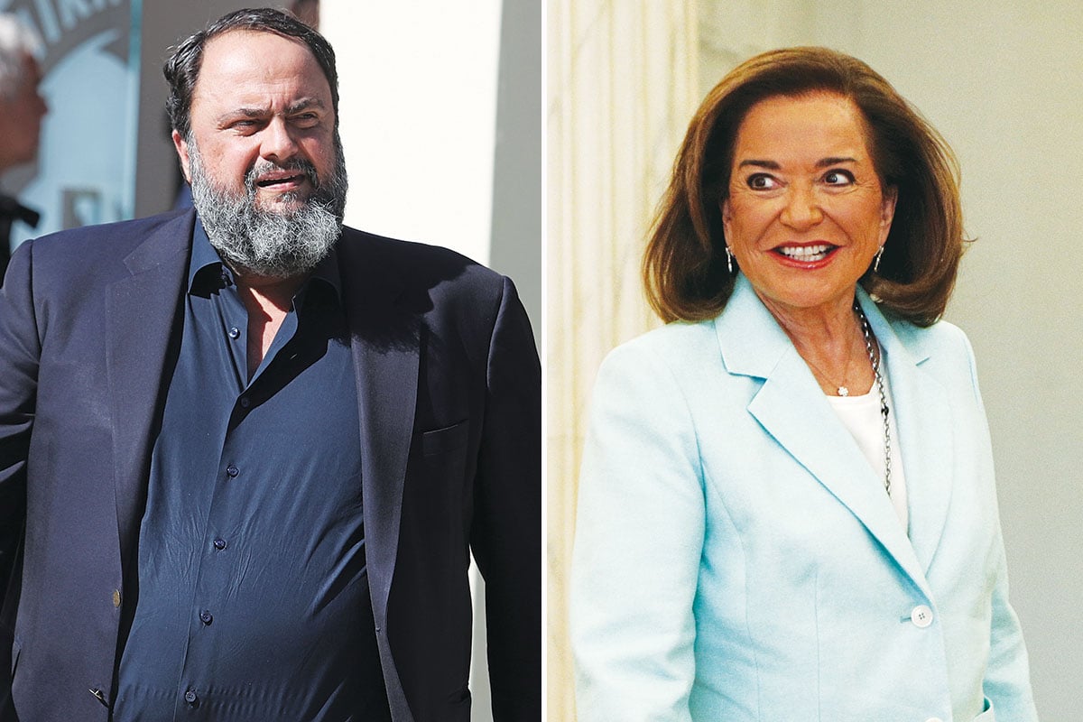 Στα γενέθλια της Ντόρας ο Μαρινάκης