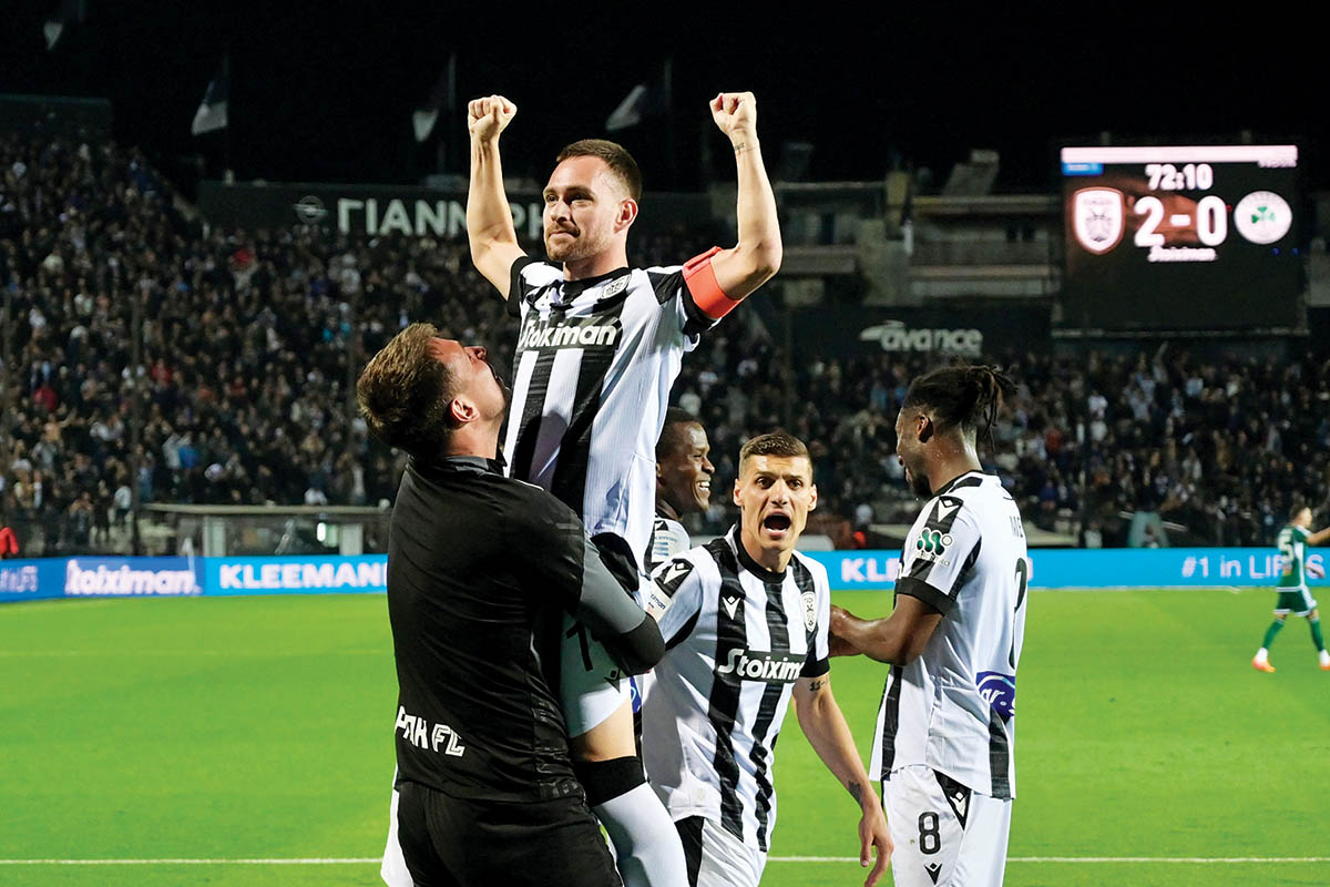 Ο ΠΑΟΚ σκόρπισε με 4-1 τον Παναθηναϊκό και είναι 3 βαθμούς μακριά από την κατάκτηση του πρωταθλήματος
