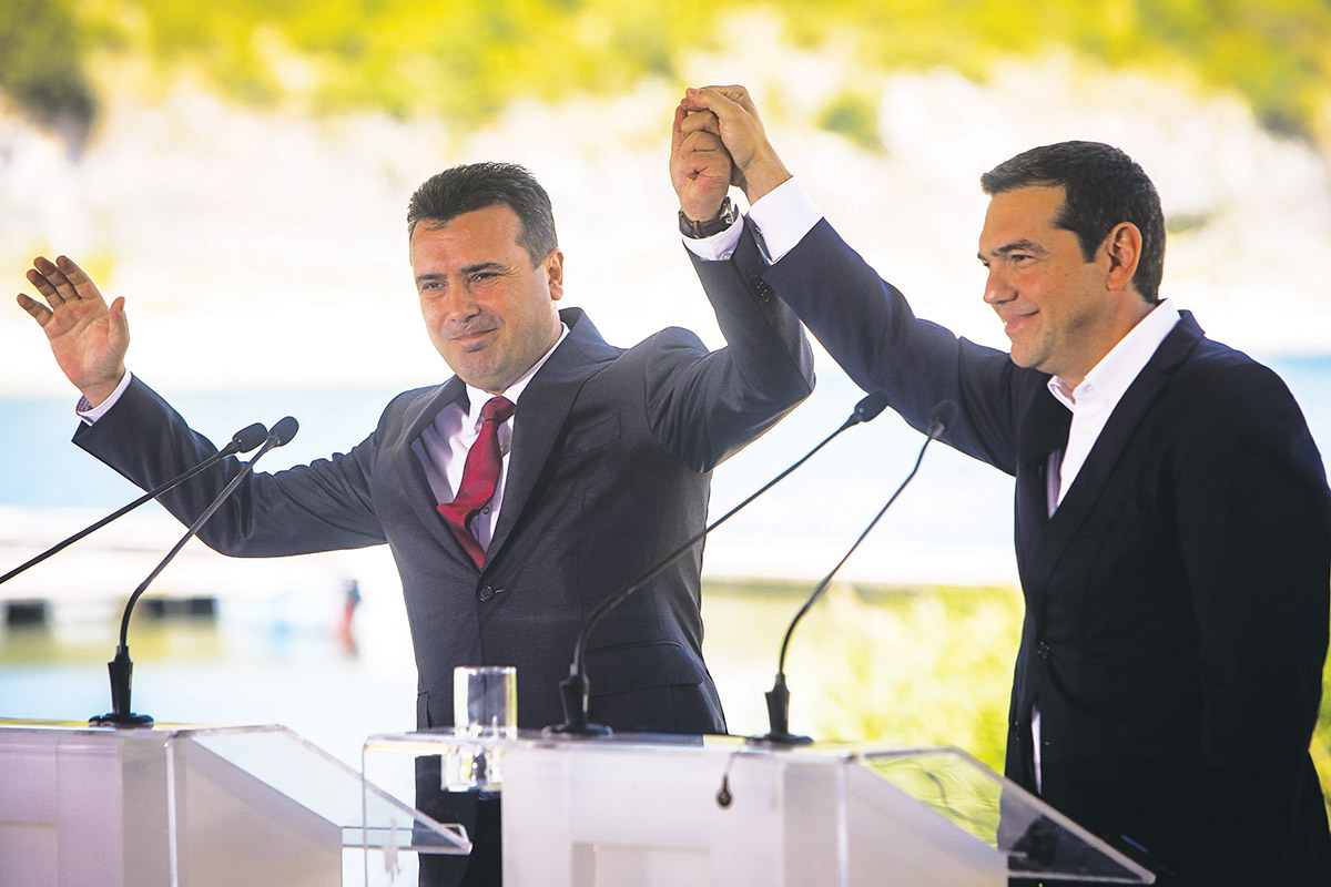 Τον Ιούνιο στο Ωδείο η παράσταση Τσίπρα – Ζάεφ