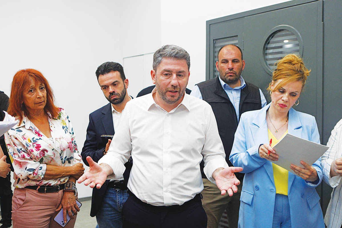 Δεν προλαβαίνει να μετρά δελφίνους ο Ανδρουλάκης