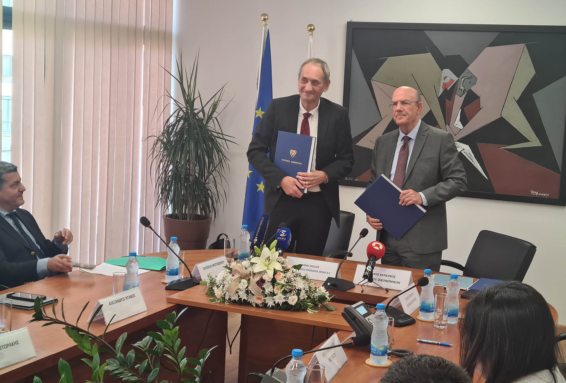 Σύμβαση Παραχώρησης και δεκαπενταετής άδεια για την ΟΠΑΠ Κύπρου