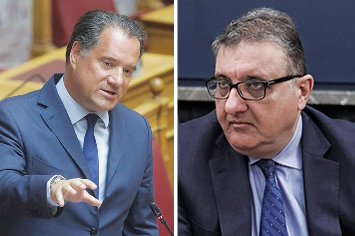 Καβγάς Αδωνη με Εξαδάκτυλο στον διάδρομο της Βουλής