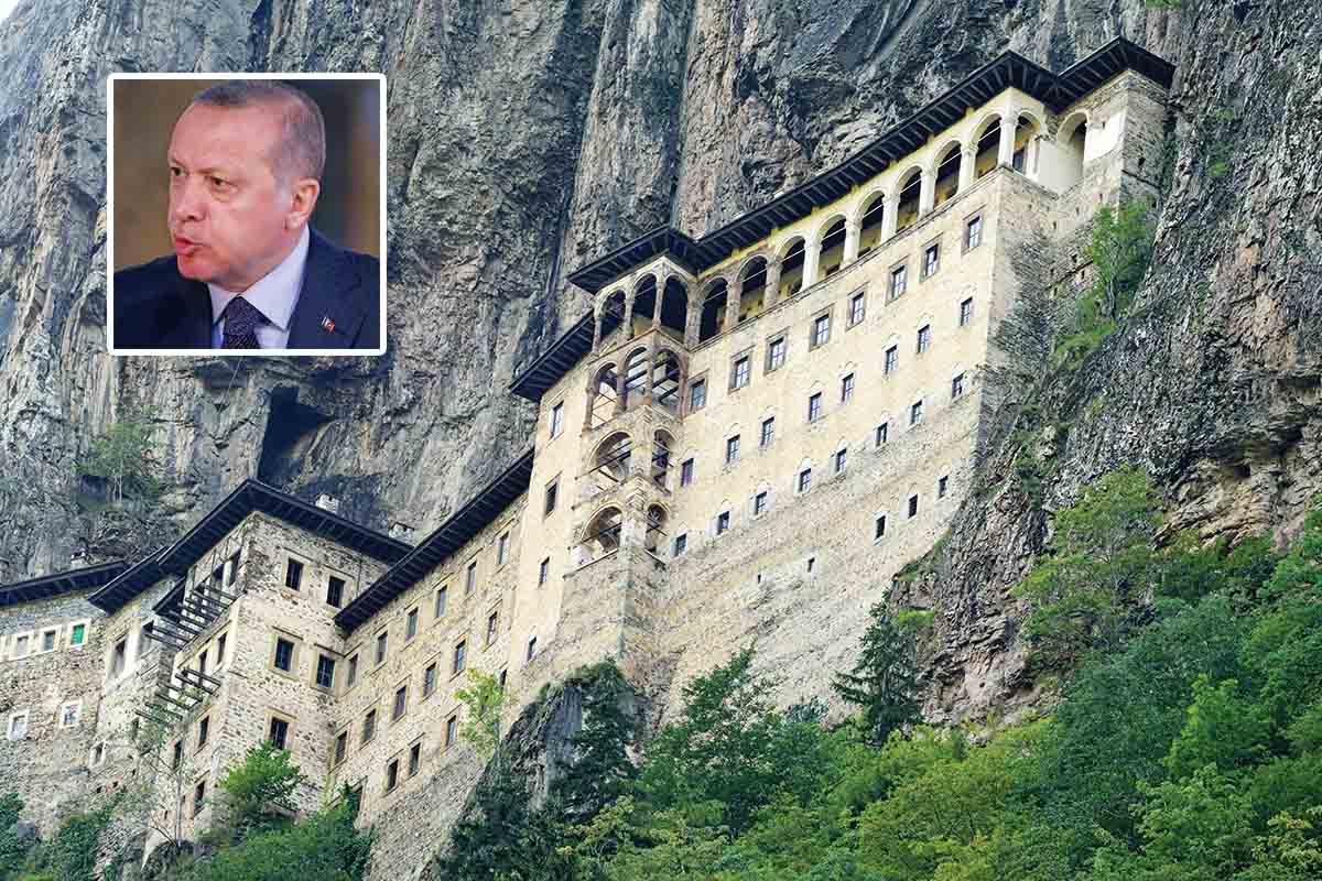 «Καψώνια» Ερντογάν  με την Παναγία Σουμελά