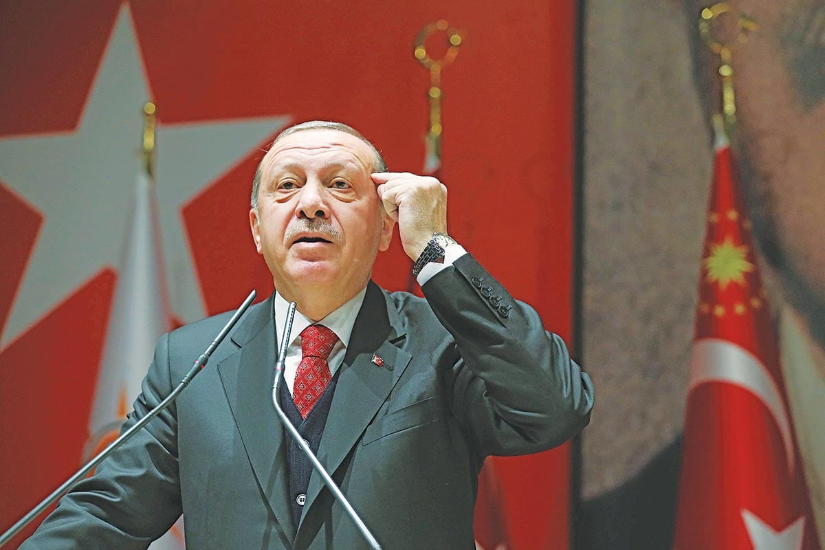 Ο νταής Ερντογάν κλιμακώνει τις  προκλήσεις του!