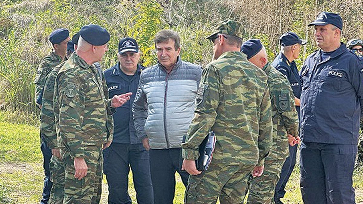 Άρον άρον ο Χρυσοχοΐδης στον Έβρο: «ΕΛ.ΑΣ. και Στρατός εγγυώνται την ασφάλεια της χώρας»