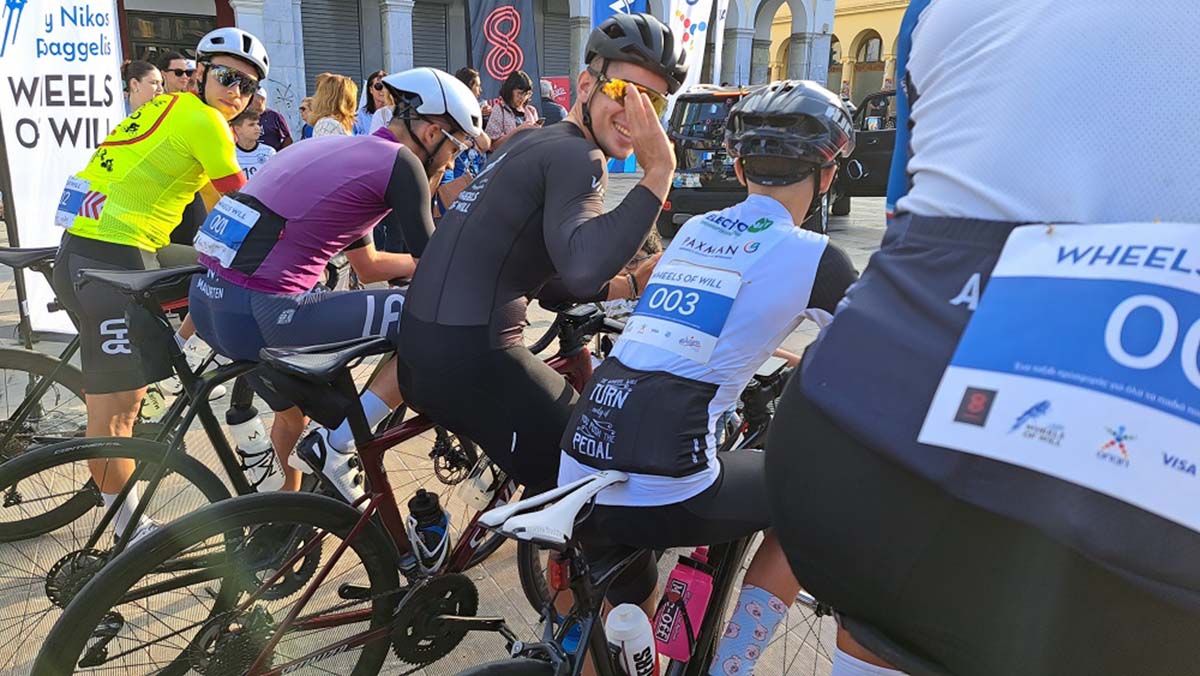O OPAP Champion Νίκος Παπαγγελής διένυσε 242 χιλιόμετρα ελπίδας