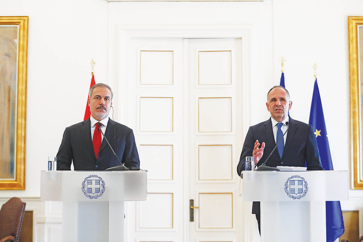 Φιντάν: Ούτε βήμα πίσω από  τις πάγιες τουρκικές αξιώσεις!