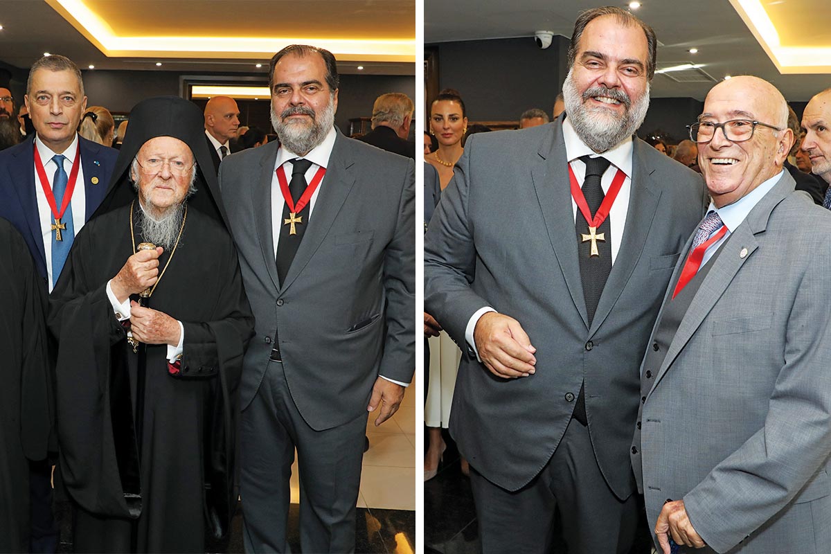 Η λαμπρή δεξίωση του Νικόλα Πατέρα