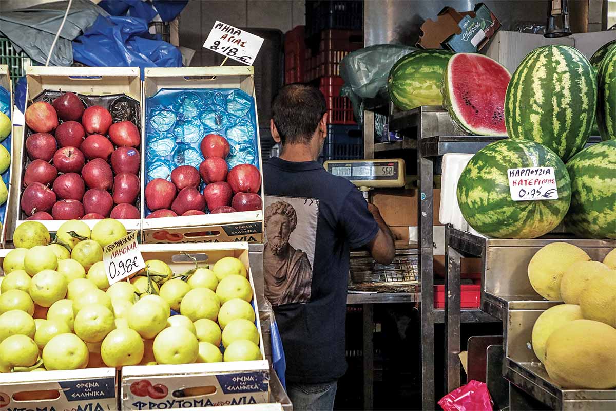 Καμία πτώση στις τιμές φρούτων και λαχανικών