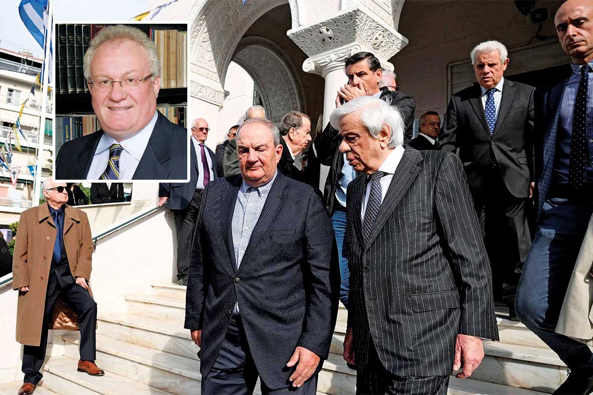 Αποκαλύψεις στην κηδεία του Γ. Αδαμόπουλου για όσους τον πολέμησαν εντός της «γαλάζιας» παράταξης