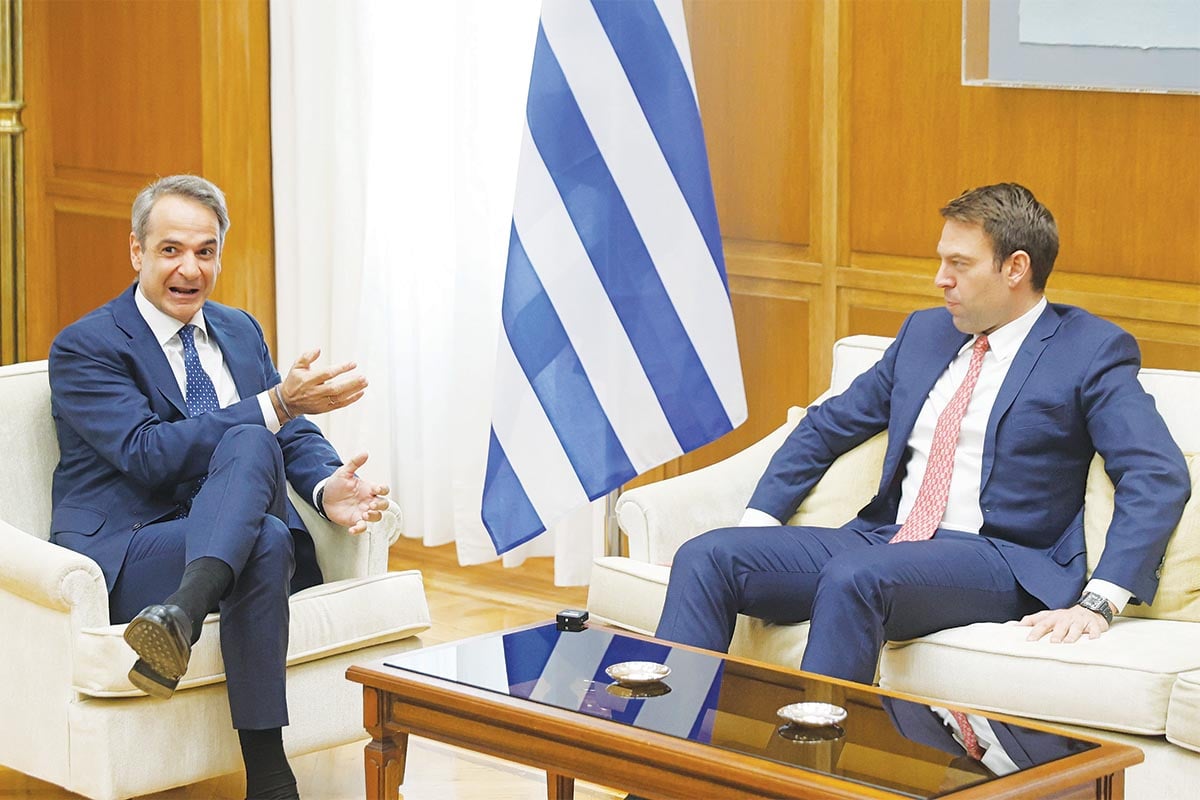 Τα ψέματα Μητσοτάκη για τη γνωριμία με Κασσελάκη