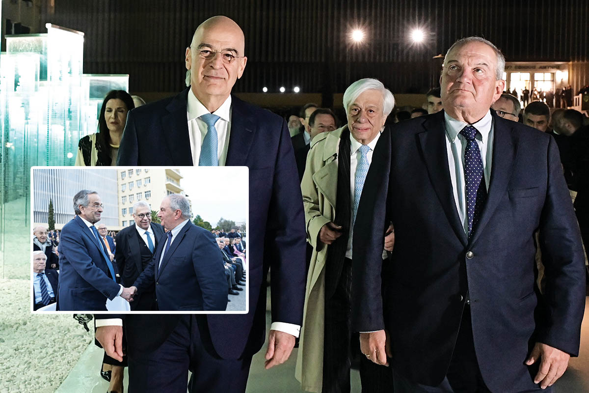 Αρχηγικό «παρών» από τον Νίκο Δένδια