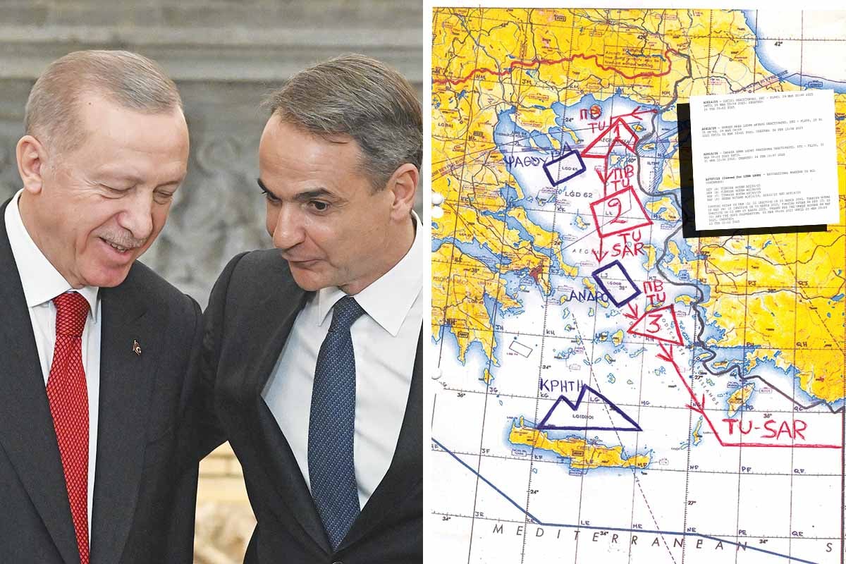 Οι διαπραγματεύσεις του αίσχους Μητσοτάκη με Ερντογάν!