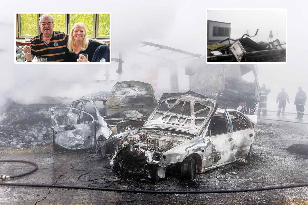 Εγνατία: Με «σπασμένα» φρένα η νταλίκα!